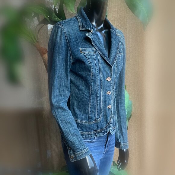 DKNY Jeans Lapel Jacket - Picture 7 of 14